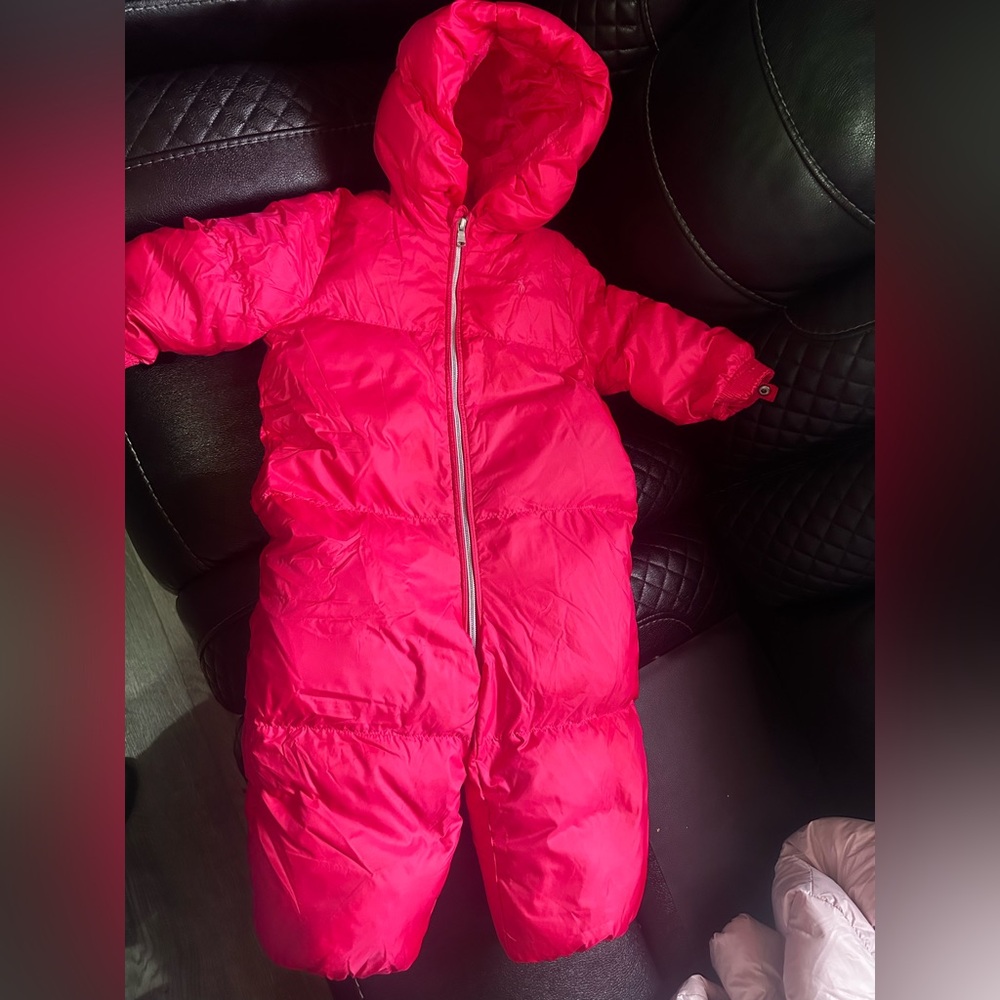 Ralph Lauren snow sut 18monthswith feathers
